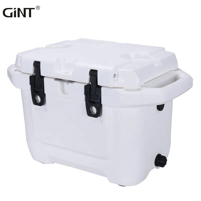 

GINT 25QT hard cooler heavy duty ice chest Outdoor Hiking Box for storage Thermal Customized Cooler Box For Outdoor Fishing, Customized color