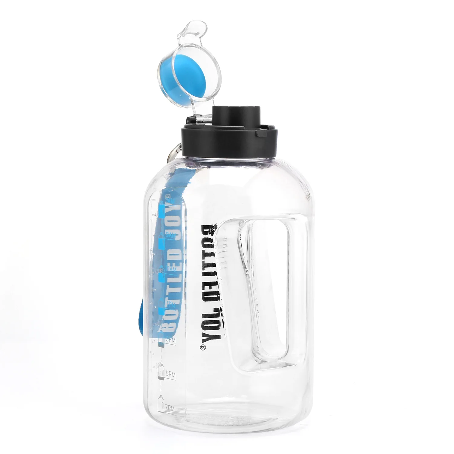

Bottle JOY 1 Gallon large water bottle with time marker Wholesale Water Jug Container BPA Free Water Bottle with Leakproof, Customized color