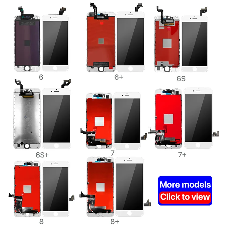 

Factory OEM Original Mobile Phone lcd Touch Screen Lcd display for iphone 5 5s 6 6s 7 8 plus lcd screen display replacement