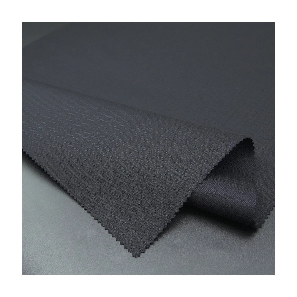 Ingenious RTS Merino Wool and Polyester Blend Fabric for Men's Suits Yarn Dyed Worsted Wool Jacket Comfortable and Stylish