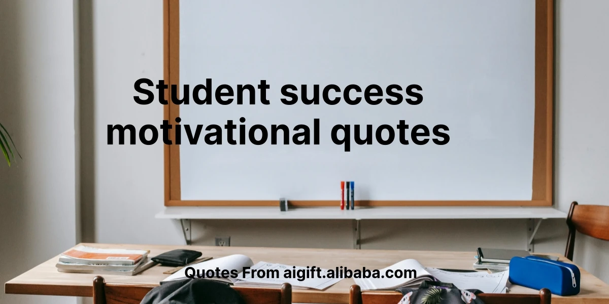 student success motivational quotes