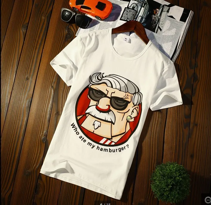 

Short sleeve T-shirt male fashion brand trend INS summer 2020 new five sleeve top loose half sleeve T-shirt Korean male, Customized color