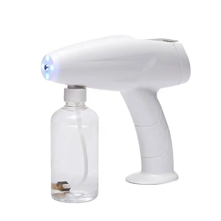 

Dispenser Sprayer Fogging Machine Nano Sanitizer Gun Sanitizing Facial Nano Mist Sprayer, White, blue, black