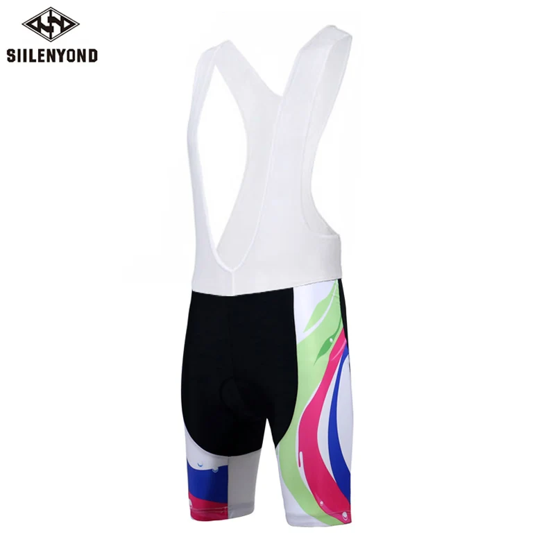 

Women Cycling Bib Shorts Shockproof Coolmax 3D Gel Pad Cycling Short Pants MTB Bike Shorts Cycling Bicycle Tights