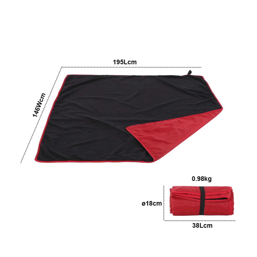 Outdoor Portable Light Weight Machine Washable Warm Fleece Throw