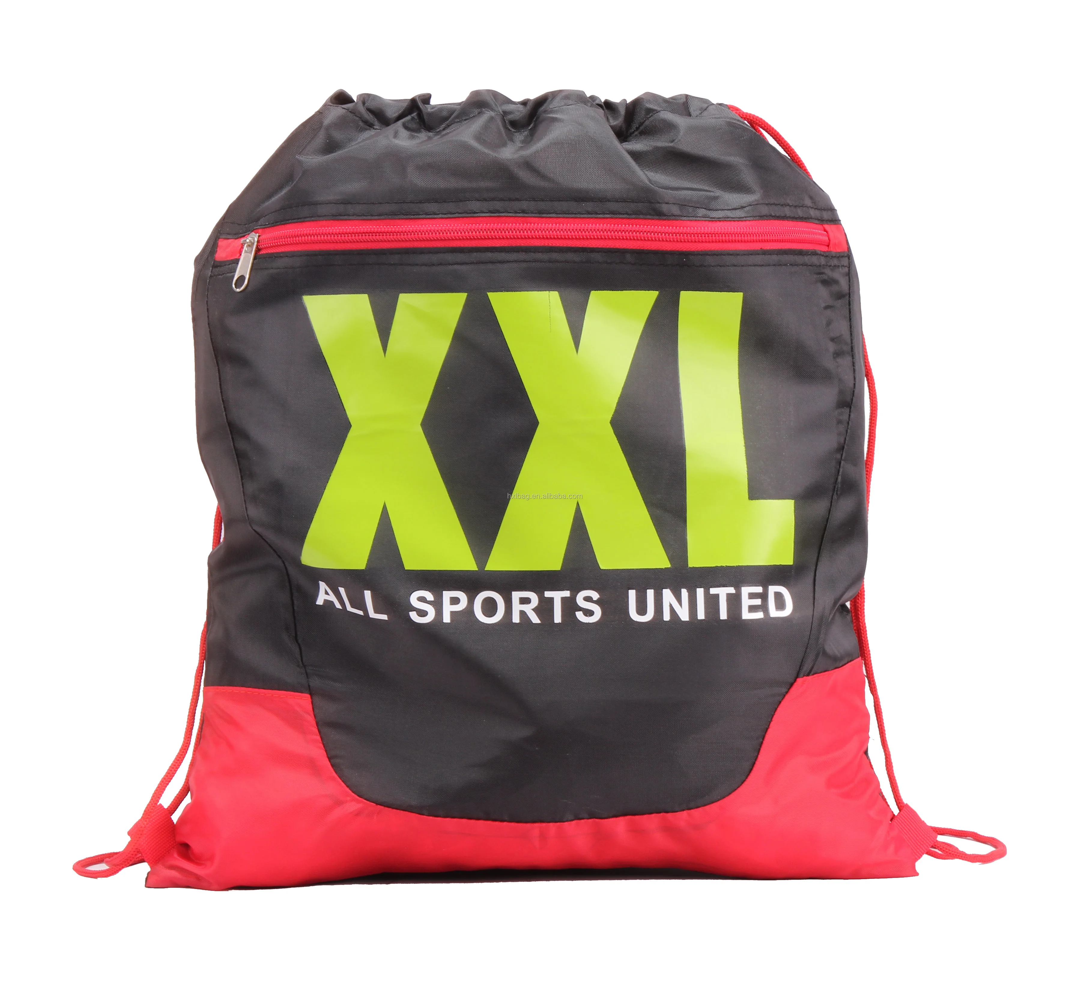 

Wholesale Custom Graphic Polyester Drawstring Bag for Gym Sports Party