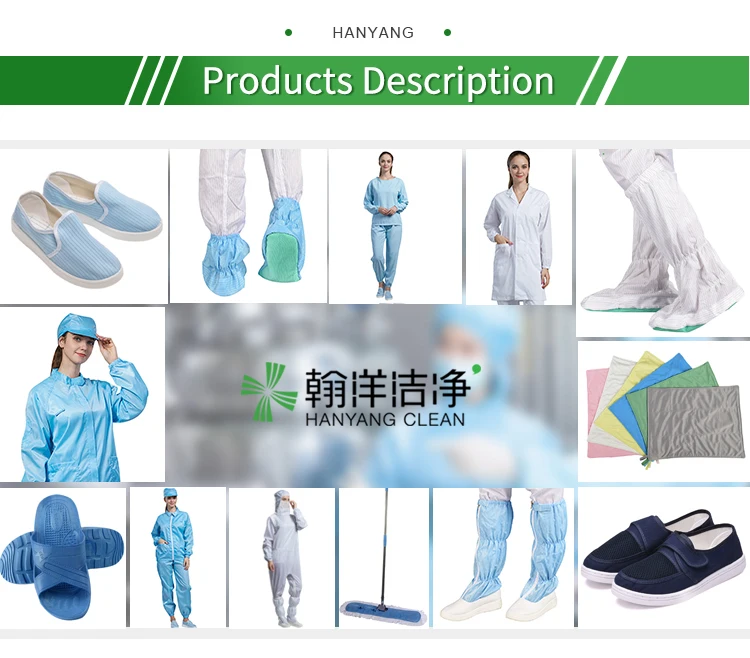 1000 class factory custom cleanroom worker suit non woven fabric antistatic esd coverall clean room clothes - KingCare | KingCare.net