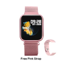 

Sport Fitness Tracker P80 smart bracelet Full touch screen Smart Watch Waterproof For Men women Smartwatch PK P70