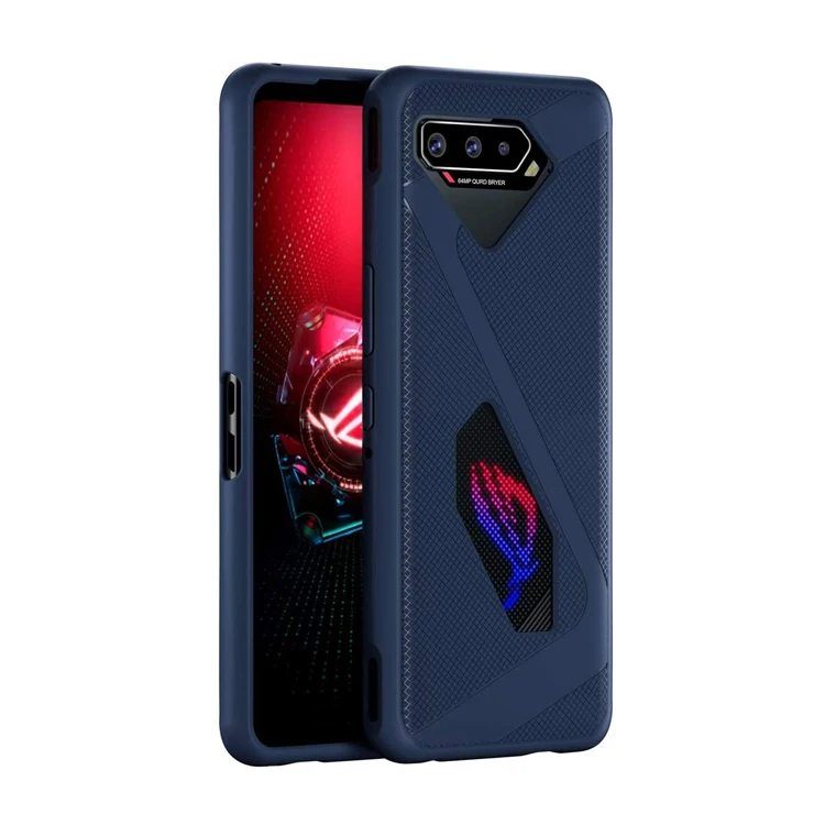 

For Asus Rog Phone 5 Case,Amazon Hot Heat Dissipation Soft Tpu Protective Case Back Cover For Asus Rog Phone 5 Ultimate 2021, Black,blue,gray