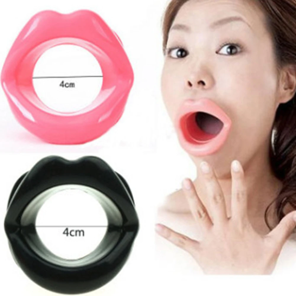 

Silicone Anti-wrinkle Face-lift Mouth Muscle Exerciser Anti-aging Face Slimmer Face Tightener Exercise Lips Trainer