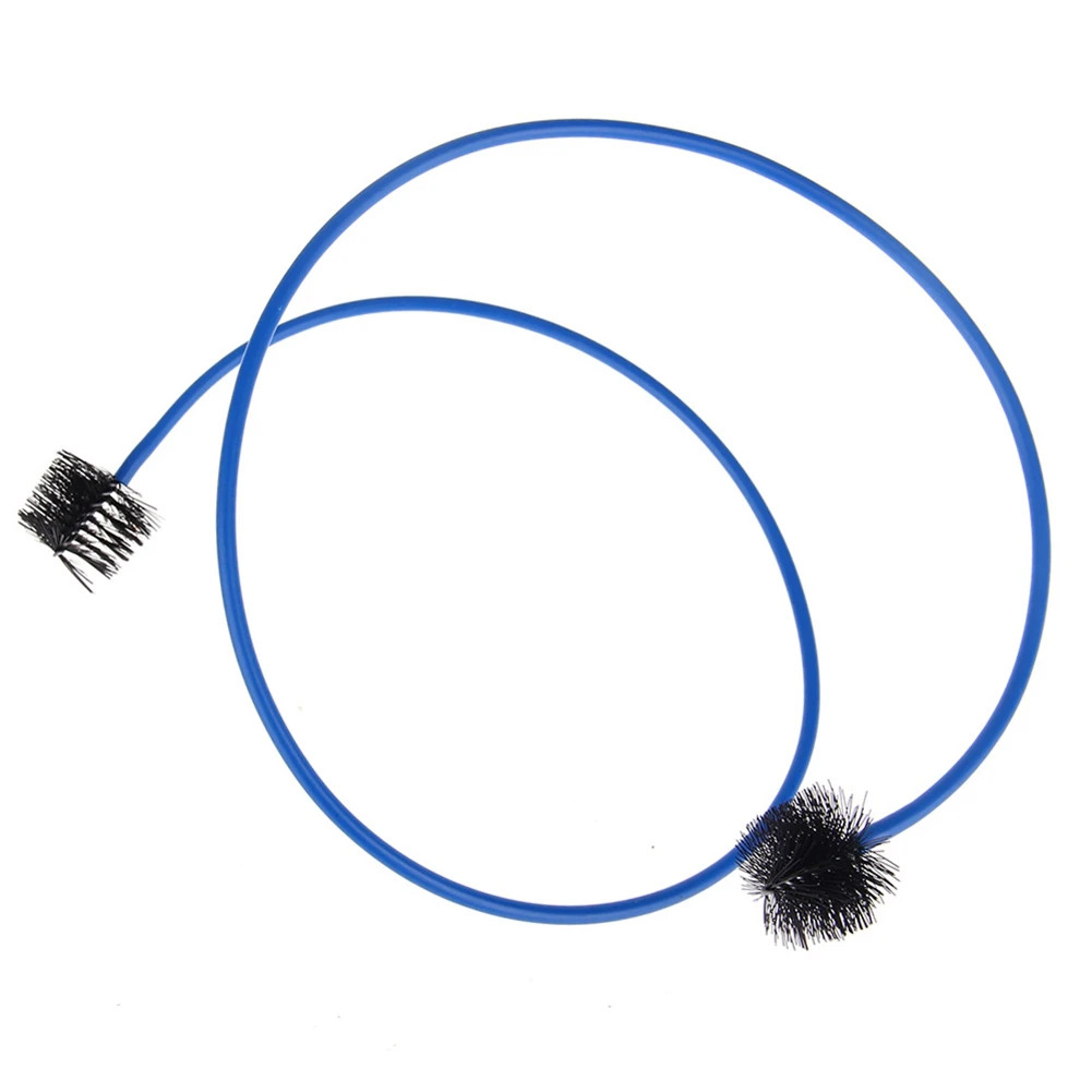 

3pcs/Set For The Trumpet Trombone Brass Blowing Nozzle Cleaner Valve Brush Rod Cleaning Kit Musical Instrument Accessories, Blue