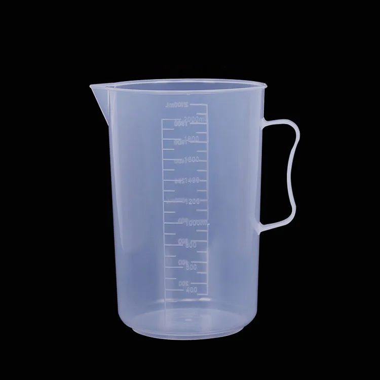 

500ml 1000ml Laboratory tool plastic Measuring Beaker cups set With Handle