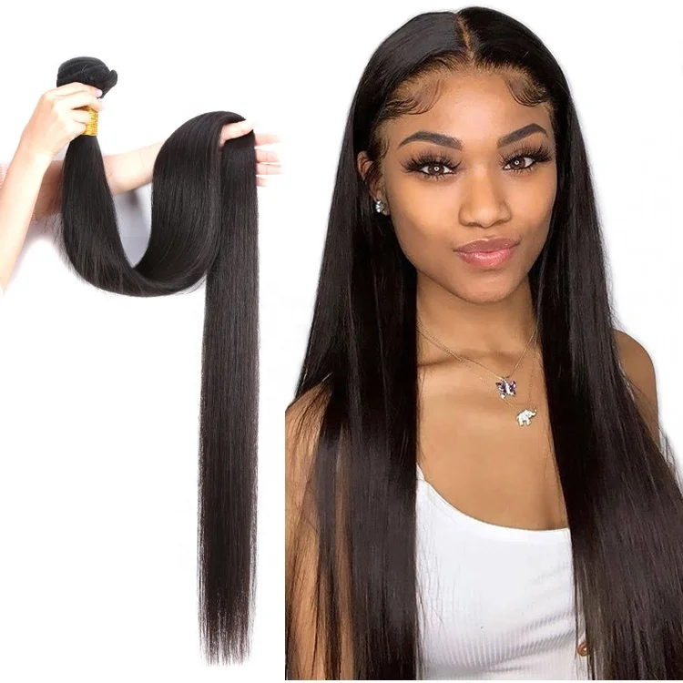 

Wholesale Best Selling Silky Straight Human Hair Weave Brazilian Hair Vendors Virgin Cuticle Aligned Hair Bundles With Closure