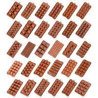 

Chocolate Molds Food Silicone Candy Molds Cake Decorating Tools 3D Gummy Chocolate Baking Cookie Accessories Diverse Style