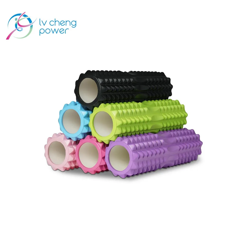 

Foam Roller LVCHENG Custom design Hollow Roller Yoga Roller Pilates Fitness 45*14cm Yoga Column