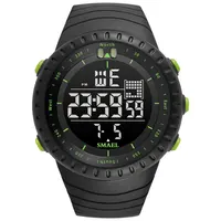 

SMAEL 1237 Fashionable Waterproof Rubber Band Digital Back Light Men Sports Watches Relogio