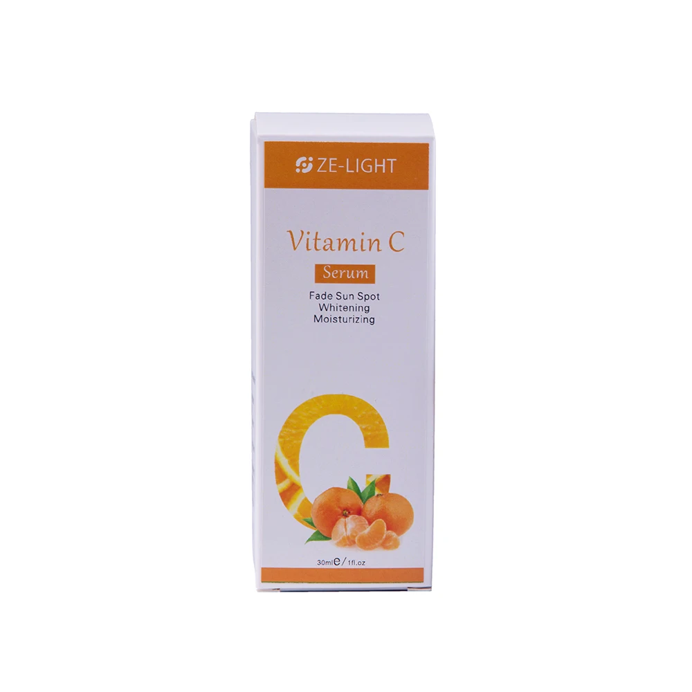 

ZeLight Wholesale Vitamin C Serum Private Label 30ml Dropper Bottle Face Whitening Serum vitamin c anti aging Moisturizing