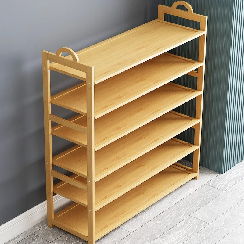
Haichuan New style 1 tier 2 tier 3tier bamboo shoe rack medium natural on sale from China factory with low price 