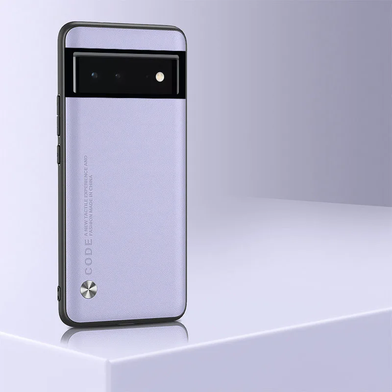 

For Google Pixel 6 Pro Case Pu Leather Back Case Capas De Telemovel Phone Cover For Google Pixel 6