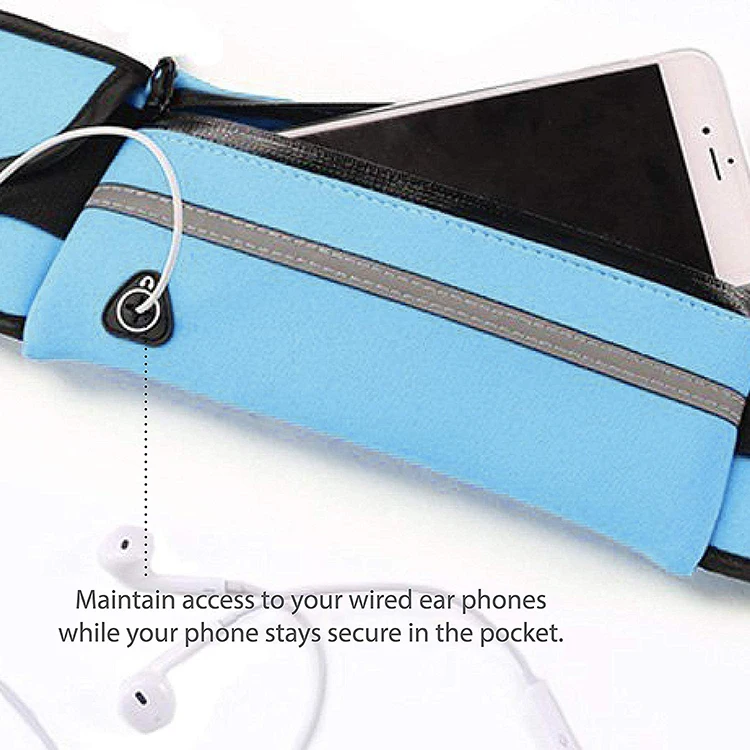 Running Water Waist Pack Running Belt Waterproof Running Waist Belt