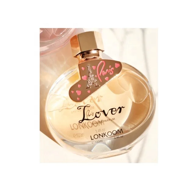 

lonkoom paris lover perfume floral scent round bottle spray form perfume