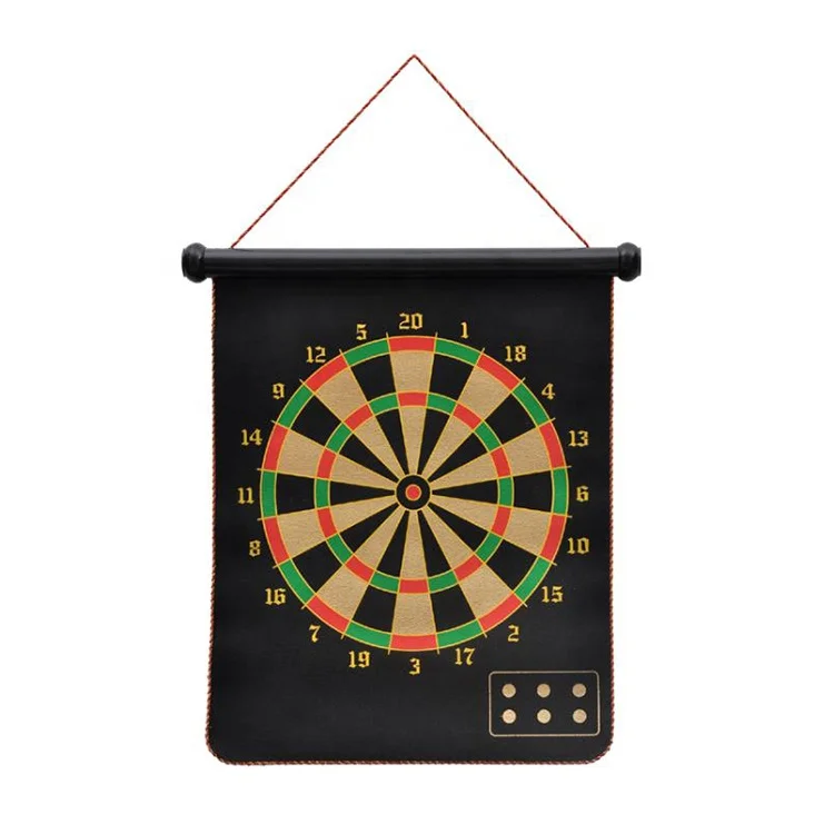 

15 Inch Bullseye Magnetic Dart Board Dartboard Bristle DARTS Stainless Steel Magnetic Dart Head Magnetic Design Is Safer CN;ANH