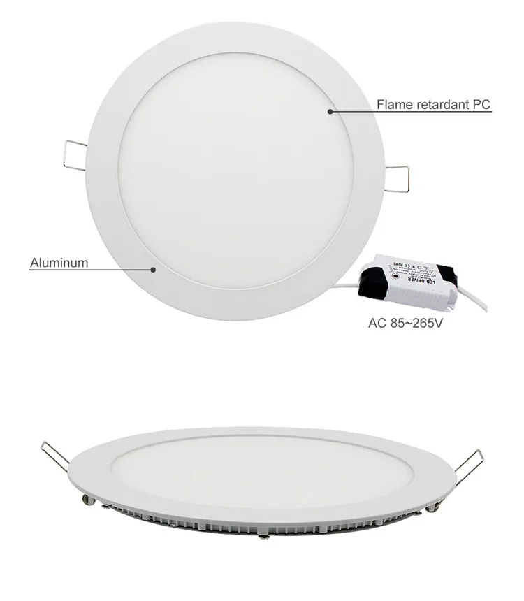 Ultra Thin Ceiling Led Panel Light 6 Inch
