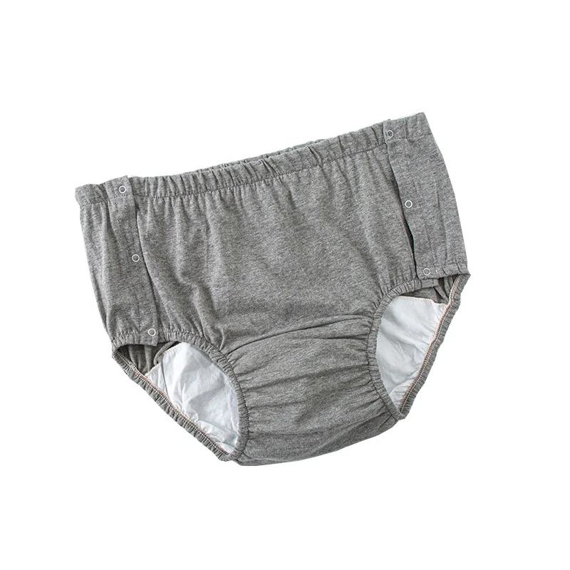 

new solid leakage guarding reusable laundry washable fashion style diapers for adults