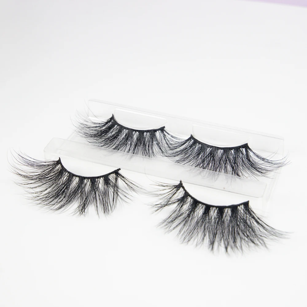 

DL012 Wholesale Private Label Fluffy 3D 25MM Mink Eyelashes