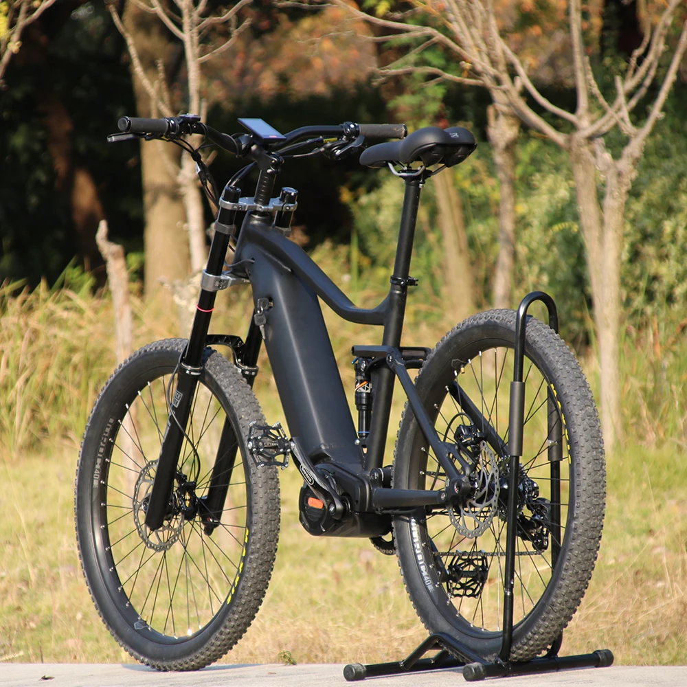 

2021 Bicycle full suspension 48V 1000W Bafang ULTRA G510 mid drive system electric mountain bicycle