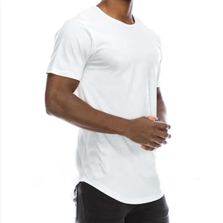 

2020 OEM Muscle Fit mens 94%cotton 6% spandex T Shirt Tri-Blend fitness gym shirt