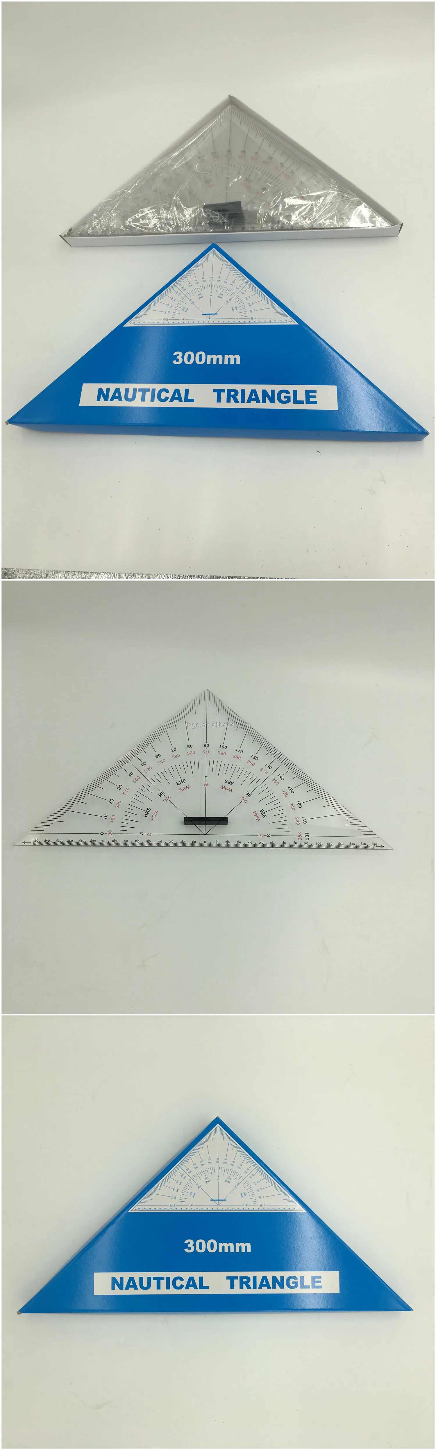Marine Nautical Plastic Kenttype 300mm Nautical Triangles Impa 371008