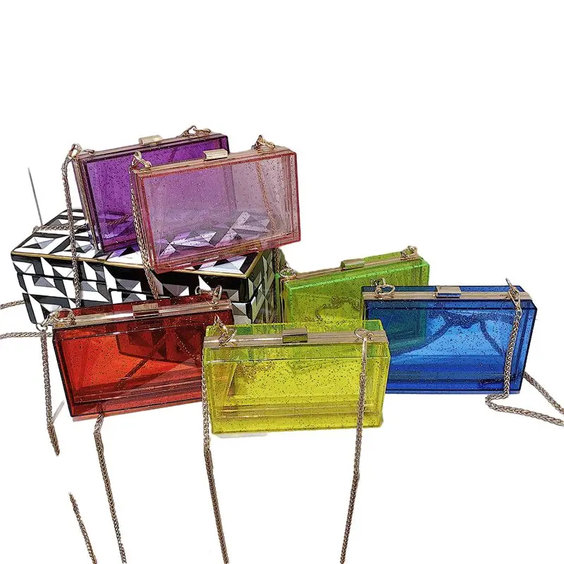 

2021 Women Ladies Jelly Mini Clear Jelly Purse Pvc Purse Jelly Handbags For Girls, Blue,green,red,purple,yellow,pink