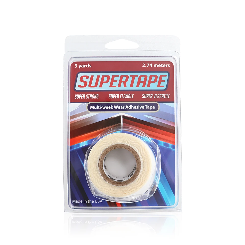 Hair System Double Sides Tape Rolls 3 Yards 12Yards Strong Super Tape Adhesive for Lace Front Toupee Adhesive Human Hair Tape