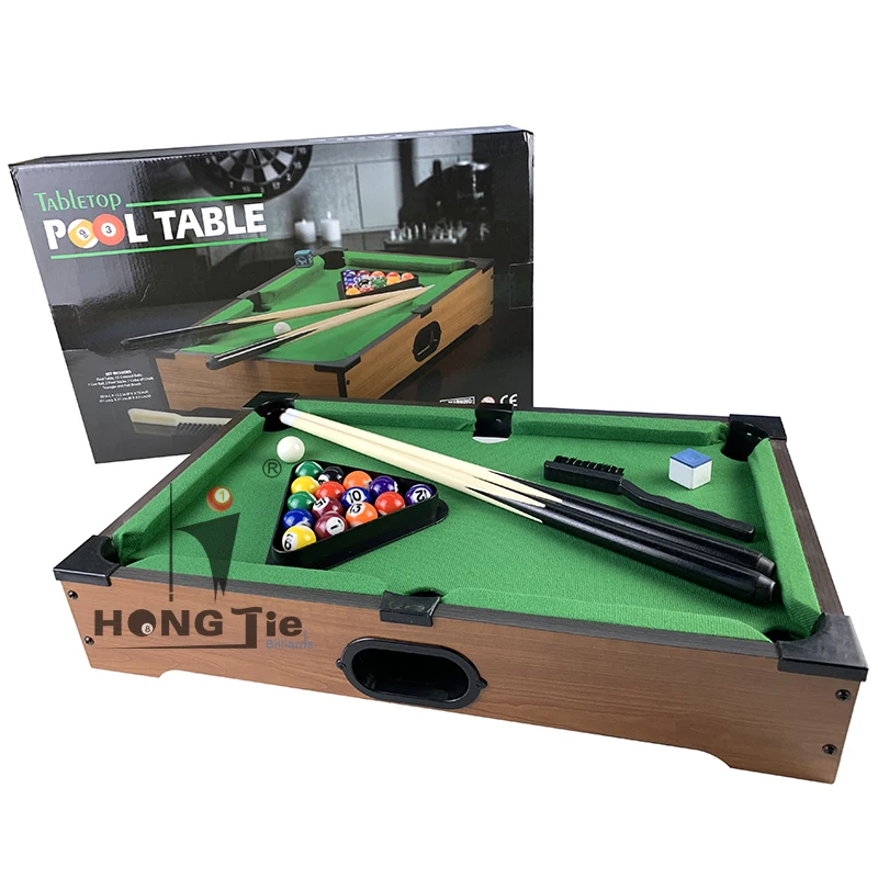 

Hongjie Billiards Tabletop Mini toy Pool Table Mini billiard table game for Kids