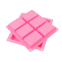 

Silicone Cake Mold Silicone Soap Handmade Soap Mold Rectangular 100ml Handmade Soap Mold For DIY