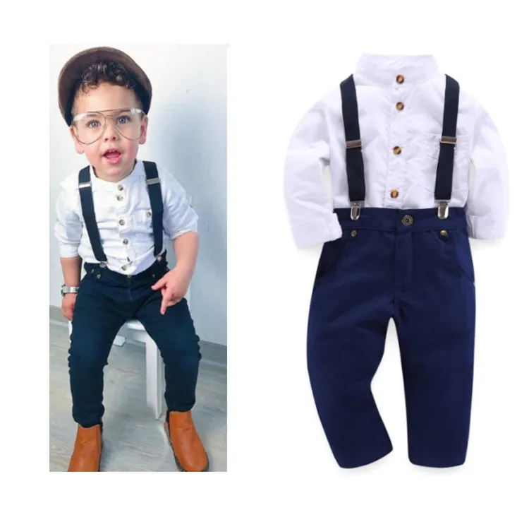 

HOT04 Many color Children's Clothing Spring and Autumn fashion Children's gentleman suit boy clothes set