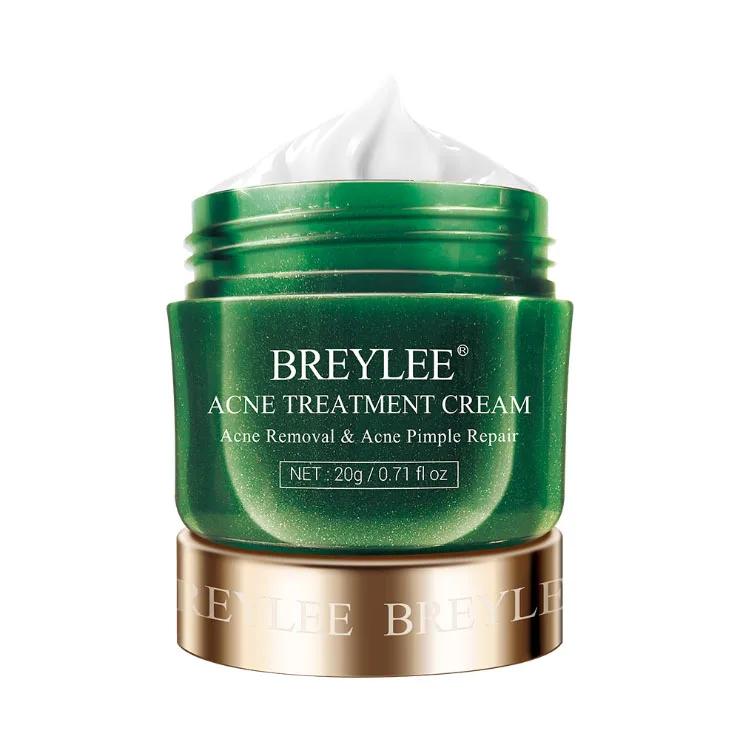 

BREYLEE Tea Tree Acne Remove Herbal Treatment Cream, White
