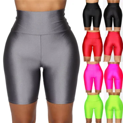 

Summer Cycling Pants Sport Workout Leggings Slim Womens Stretch Yoga Biker Shorts, 9options