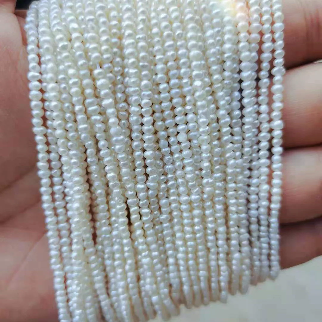 

2-3 mm mimi near round loose pearl wholesale freshwater pearl