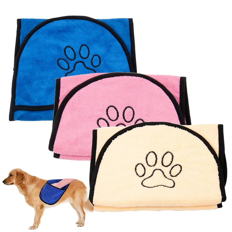 

COLLABOR Yorkshire Magic Towel Pet Convenient Use Pets Care Towel Direct Supplier Pet Bath Dog Towels, 8 pcs different color or customized