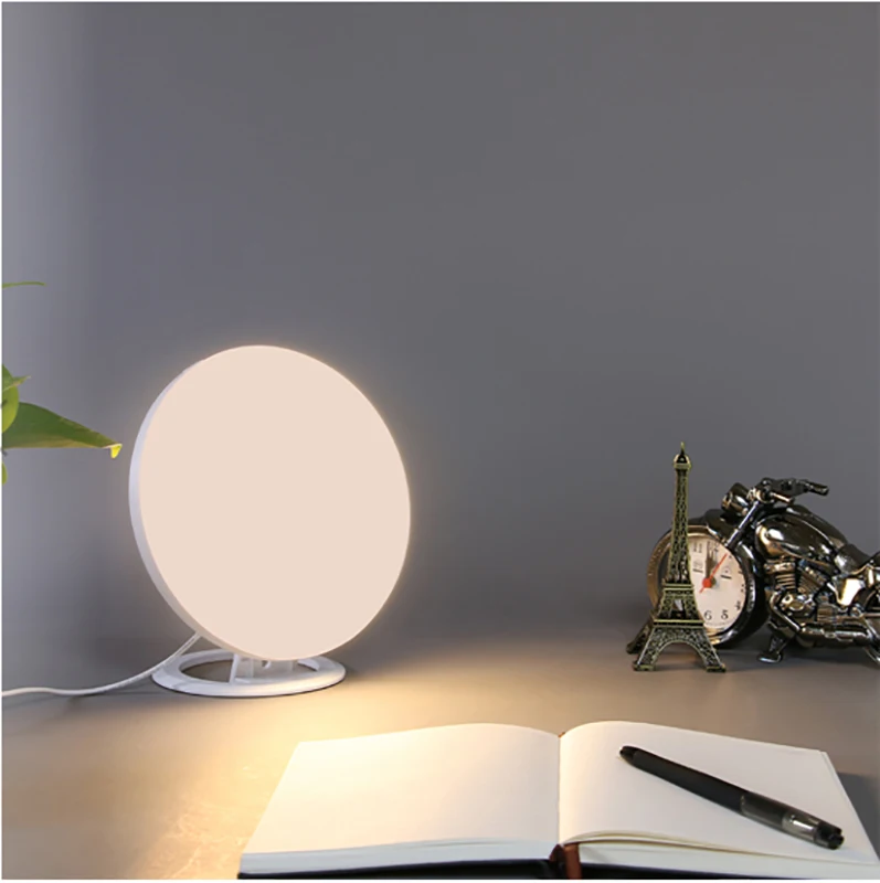 

UV-Free 10000Lux Light Therapy Lamp 3 Color Temperature Sunlight Lamp with Timer with Memory Function, Touch Control