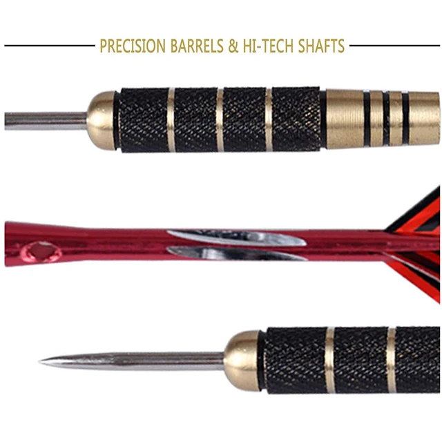 18/20/22g Flights Aluminum Shafts Dart Sharpener 6 Packs Professional