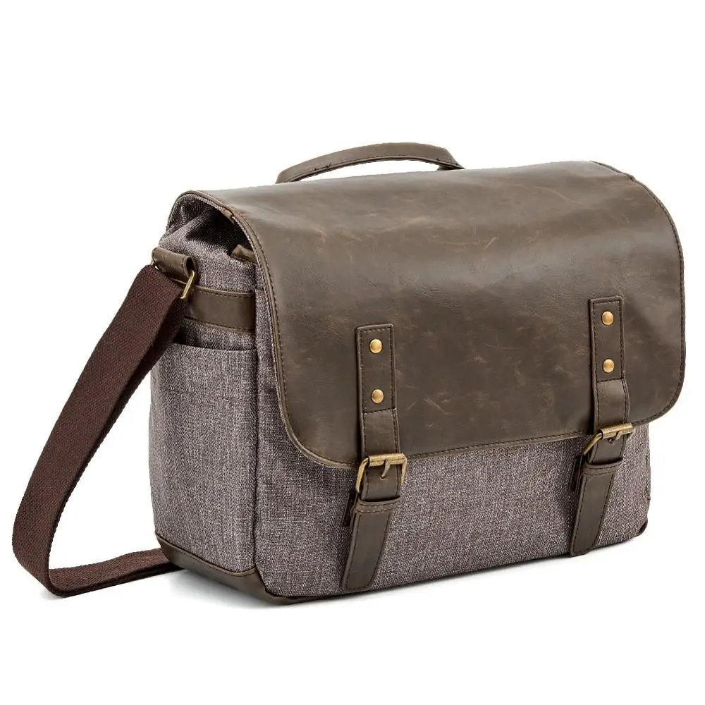 
Vintage DSLR SLR Messenger Shoulder Bag Camera Bag 