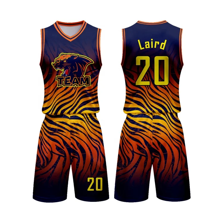 

2021 Latest Unique Basketball Jersey Pattern Design Wholesale Custom Basketball Jerseys Uniforms, Different color can be customized