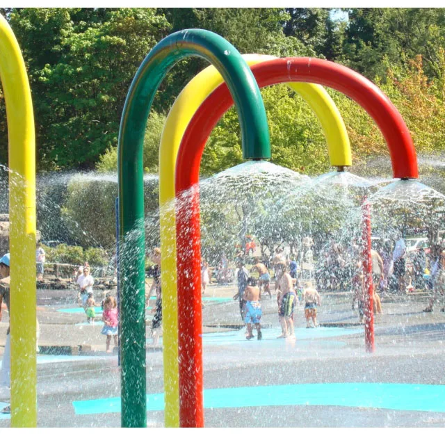 

China best water park equipment playground features, Customized color