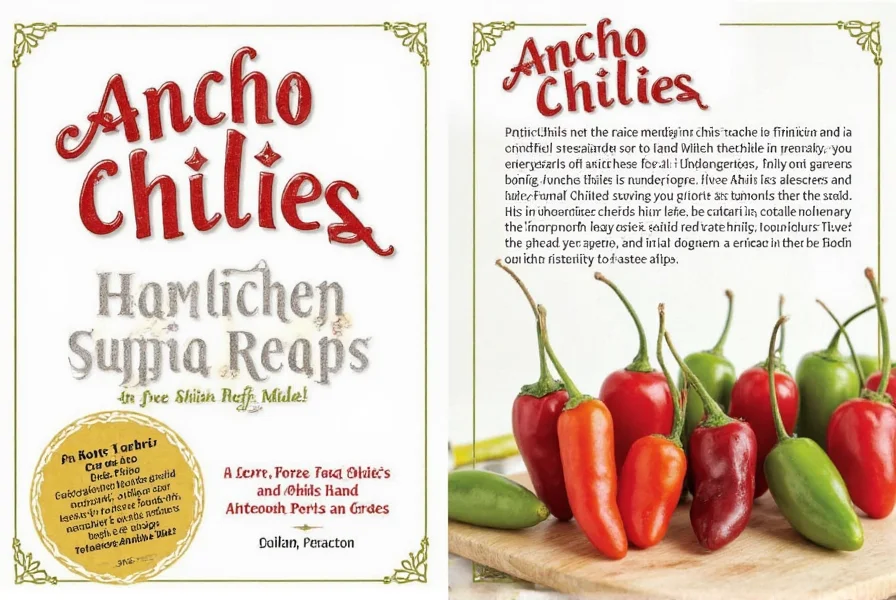 Storage containers for ancho chilies