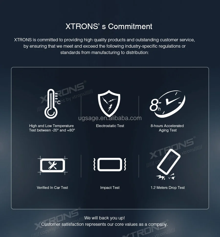 Xtrons 9" Android 1.0 Touch Screen Built In Dsp Car Radio With