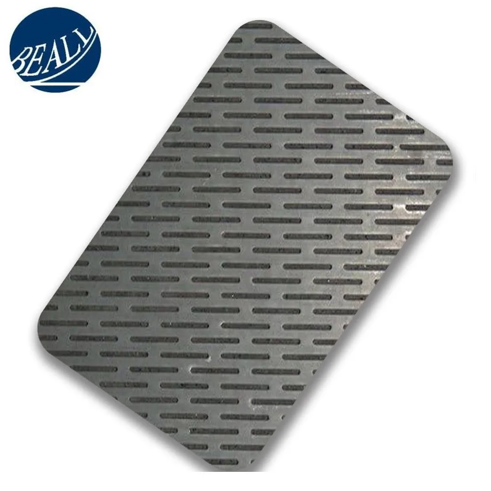 304 Stainless Steel Perforated Metal Sheets Mesh Plate Round Hole ...