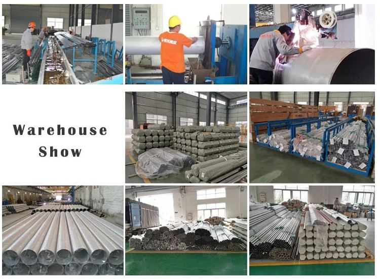 Decorative Welded Round SS Pipe 201 304L 430 304 Stainless Steel Tube